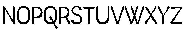 LDNKingsRoad ExtraLight Font UPPERCASE