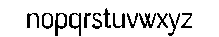 LDNKingsRoad ExtraLight Font LOWERCASE