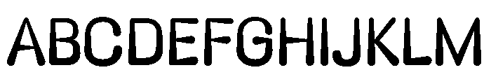 LDNKingsRoad Regular Font UPPERCASE