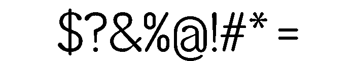 LDNKingsRoad UltraLight Font OTHER CHARS