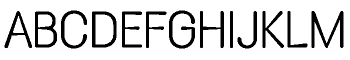 LDNKingsRoad UltraLight Font UPPERCASE