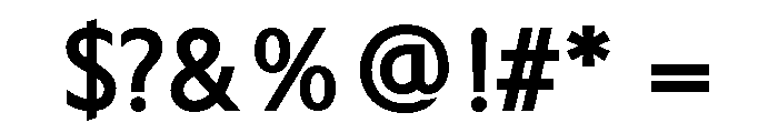 LDNKono Bold Font OTHER CHARS
