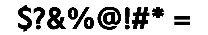 LDNKono ExtraBold Font OTHER CHARS