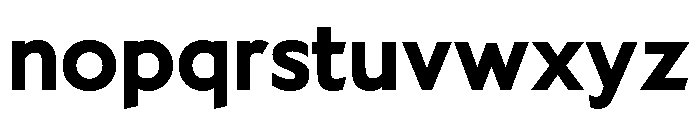 LDNKono ExtraBold Font LOWERCASE