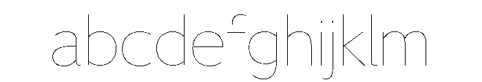 LDNKono Hairline FONT