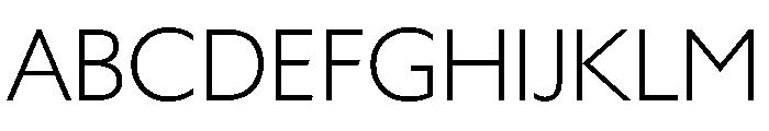 LDNKono Light Font UPPERCASE