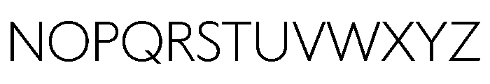 LDNKono Light Font UPPERCASE