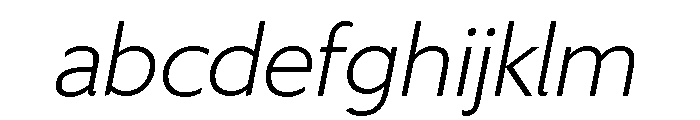 LDNKono LightItalic FONT