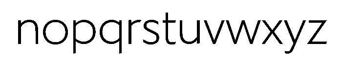 LDNKono Light Font LOWERCASE