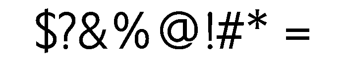 LDNKono Medium Font OTHER CHARS