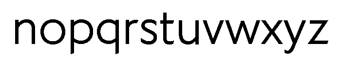 LDNKono Medium Font LOWERCASE