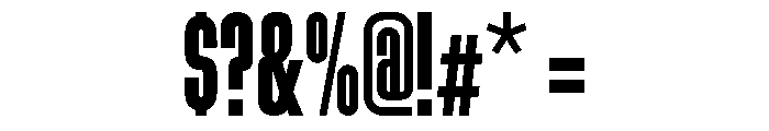 LDNMammothWoodblock No2 Font OTHER CHARS