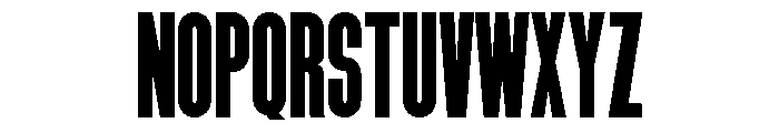 LDNMammothWoodblock No2 Font UPPERCASE