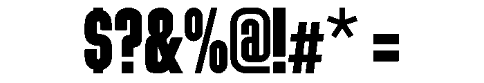 LDNMammothWoodblock No3 Font OTHER CHARS