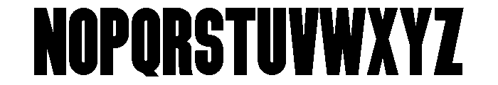 LDNMammothWoodblock No3 Font UPPERCASE