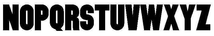 LDNMammothWoodblock No4 Font LOWERCASE