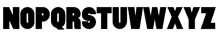 LDNMammothWoodblock No5 Font UPPERCASE