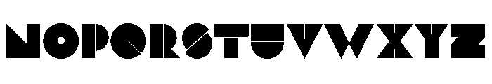 LDNMentalBlock Plain Font UPPERCASE