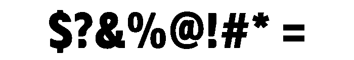 LDNMertonSans Bold Font OTHER CHARS