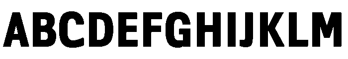 LDNMertonSans Bold Font UPPERCASE