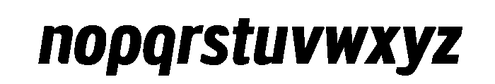 LDNMertonSans BoldItalic Font LOWERCASE