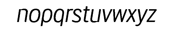 LDNMertonSans BookItalic Font LOWERCASE