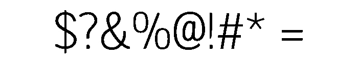 LDNMertonSans Light Font OTHER CHARS