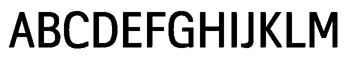 LDNMertonSans Regular Font UPPERCASE