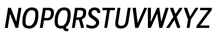 LDNMertonSans RegularItalic Font UPPERCASE