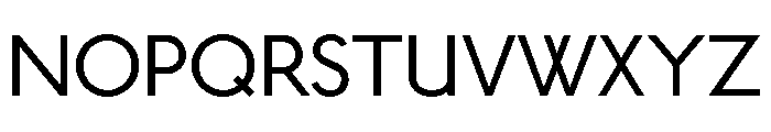 LDNMixed Minimum Font UPPERCASE
