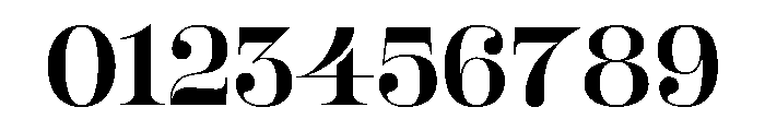 LDNModernNo2 Regular Font OTHER CHARS