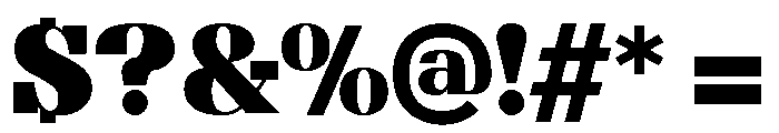 LDNNorthbank Regular Font OTHER CHARS