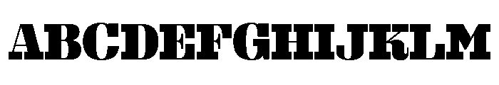LDNNorthbank Regular Font UPPERCASE