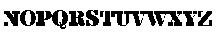 LDNNorthbank Regular Font UPPERCASE