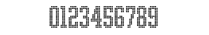 LDNPenrose BigDots Font OTHER CHARS