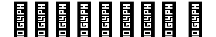 LDNPenrose Grids Font OTHER CHARS