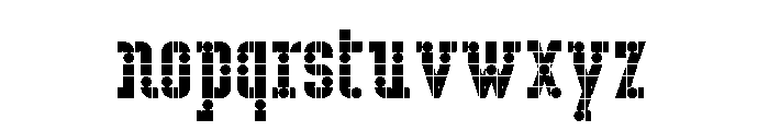 LDNPenrose Mixed Font LOWERCASE