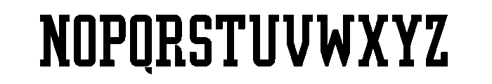 LDNPenrose Regular Font UPPERCASE