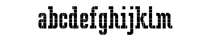 LDNPenrose Squares FONT