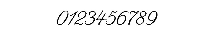 LDNPiccadillyScript Light Font OTHER CHARS