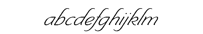 LDNPiccadillyScript Light FONT