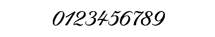 LDNPiccadillyScript Medium Font OTHER CHARS