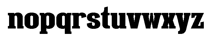 LDNShadwell Black Font LOWERCASE
