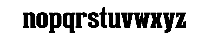 LDNShadwell Bold Instance Font LOWERCASE