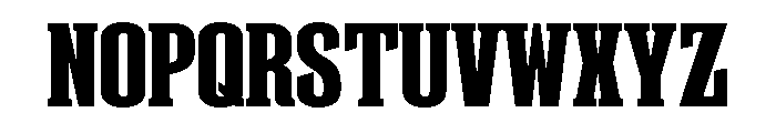 LDNShadwell Bold Font UPPERCASE