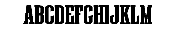 LDNShadwell Demi Instance Font UPPERCASE