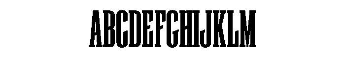 LDNShadwell Light Instance Font UPPERCASE
