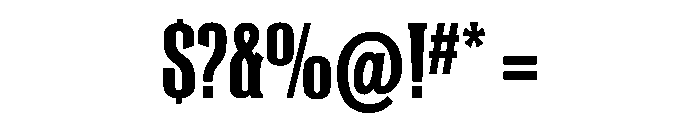 LDNShadwell Medium Instance Font OTHER CHARS