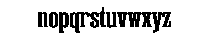 LDNShadwell Medium Instance Font LOWERCASE