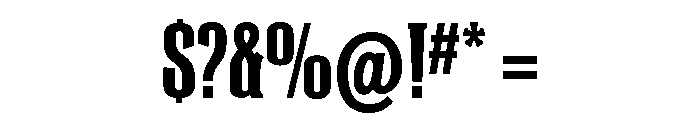 LDNShadwell Medium Font OTHER CHARS